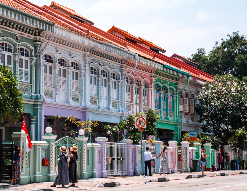 Joo Chiat Road in Singapore